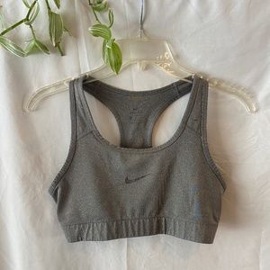 Grey Nike Sports Bra